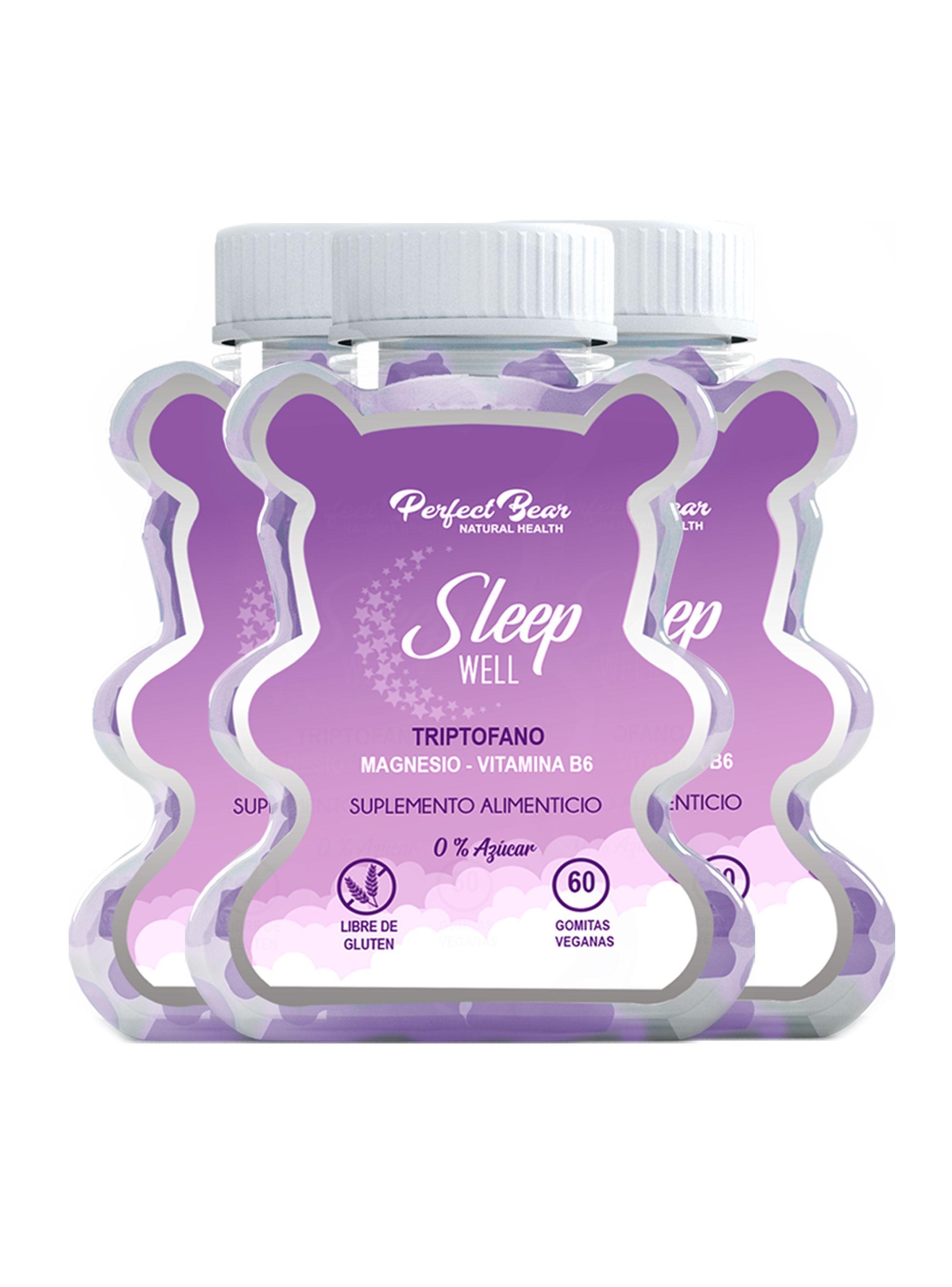 Vitaminas para dormir L- triptófano, vitamina b6 y Magnesio 3 meses-0
