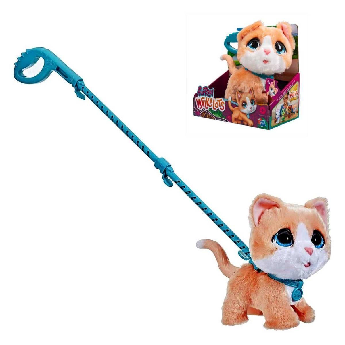Furreal Walkalots Grandes Paseos Hasbro - Gato-0