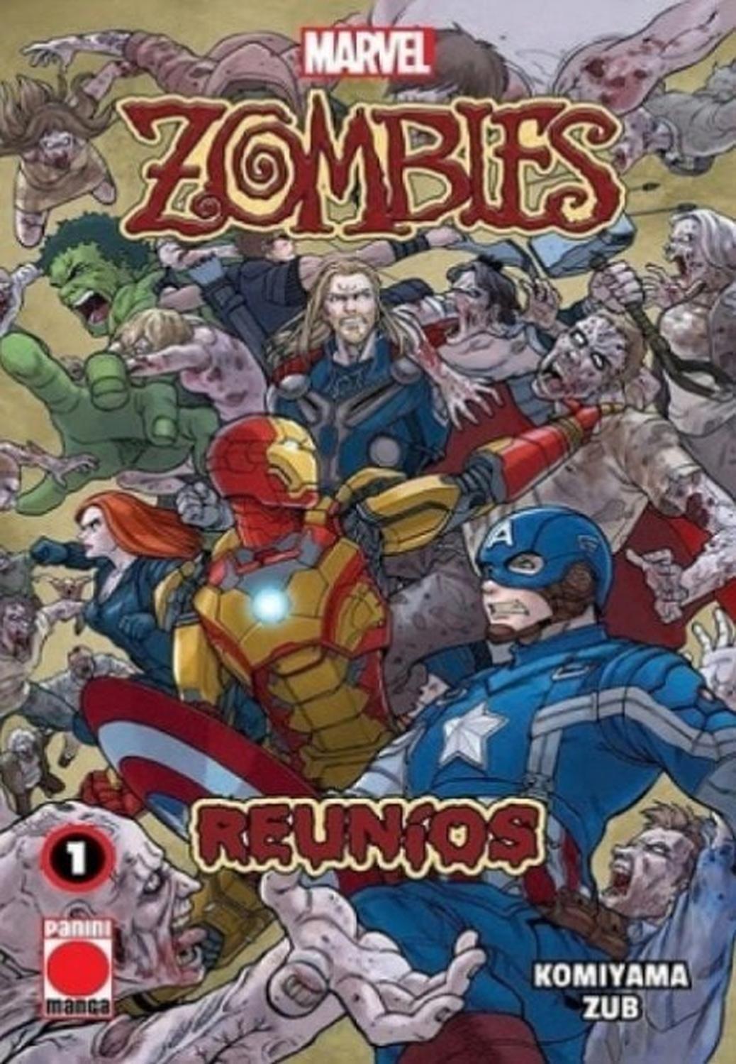 Manga Marvel Zombies Reuníos 01 - España-0