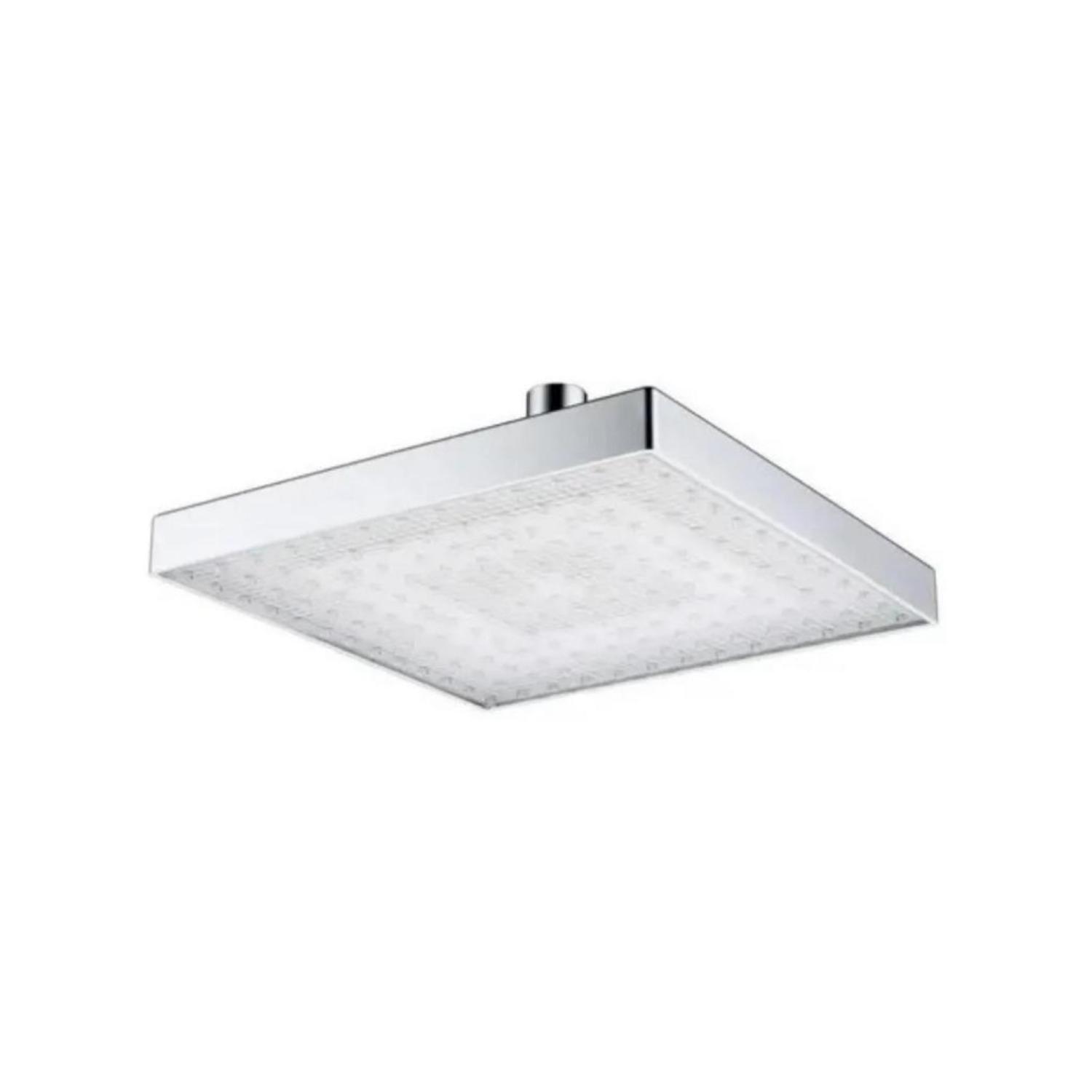 Cabezal De Ducha Led Cuadrada Sensor de temperatura Rgb-0