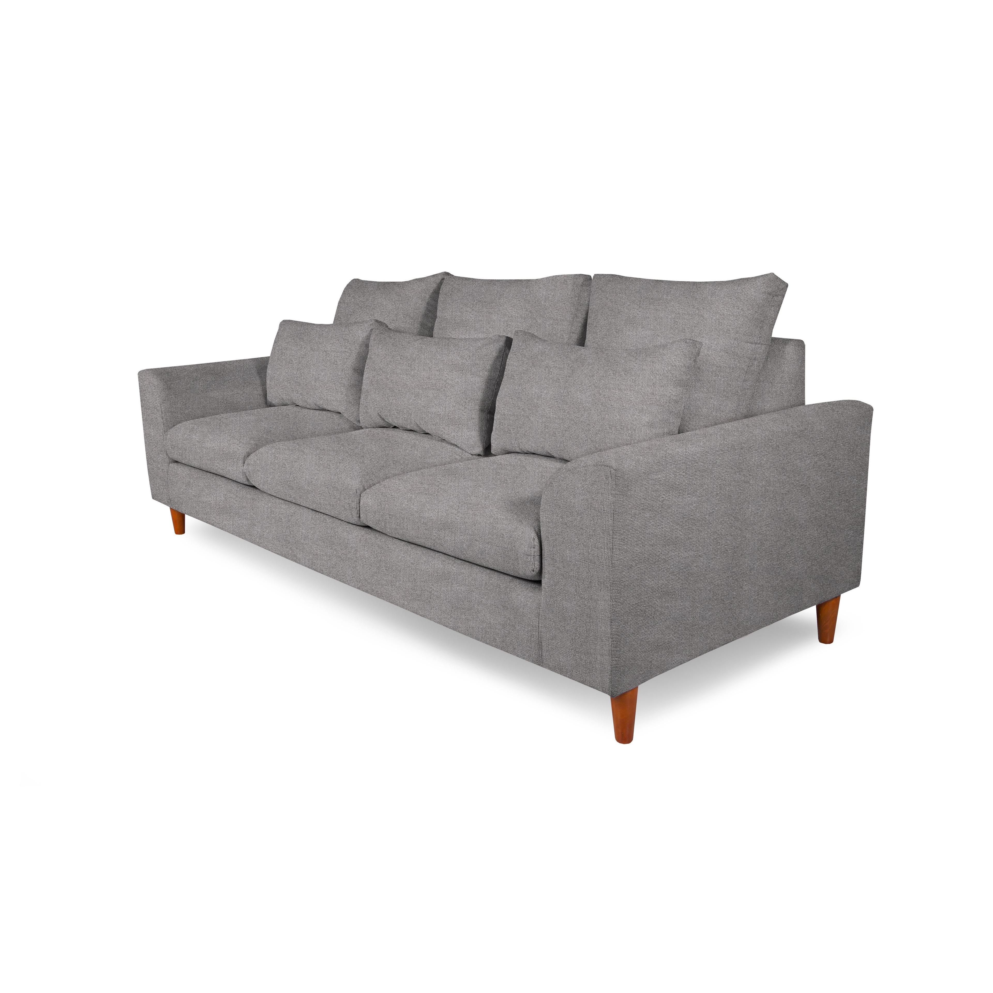 SOFA 3C PIPPA VELVET GRIS CLARO-0