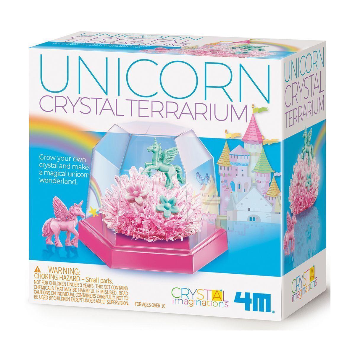 EXPERIMENTO CRISTALES UNICORNIO - JUEGO KIT DE CIENCIA Y EXPERIMENTOS - 4M-0