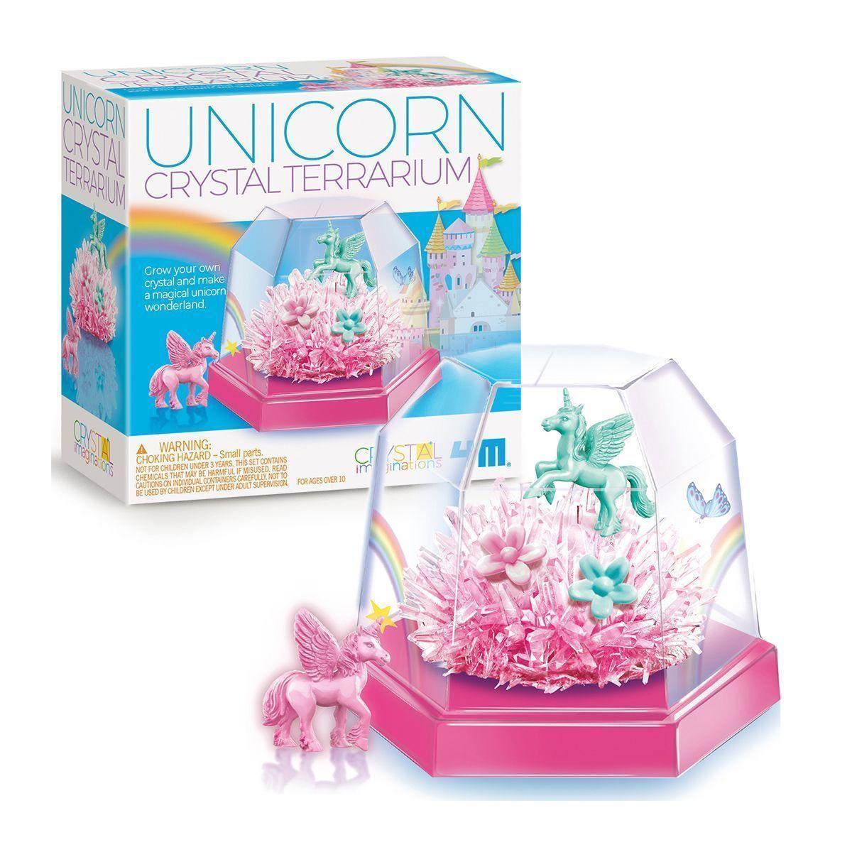 EXPERIMENTO CRISTALES UNICORNIO - JUEGO KIT DE CIENCIA Y EXPERIMENTOS - 4M-3