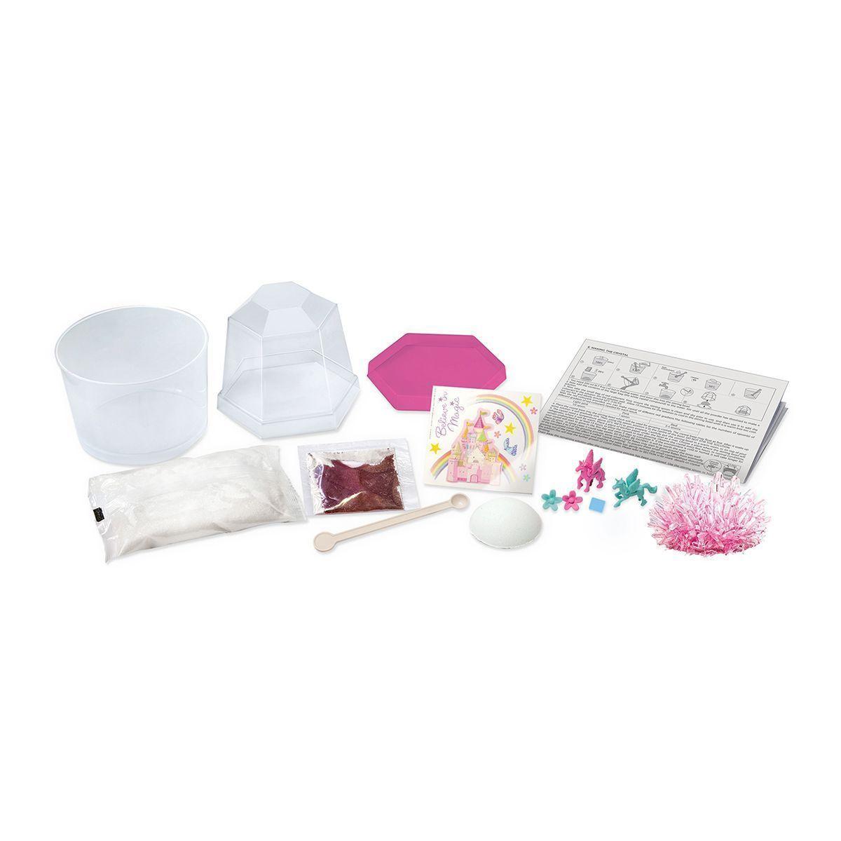 EXPERIMENTO CRISTALES UNICORNIO - JUEGO KIT DE CIENCIA Y EXPERIMENTOS - 4M-2