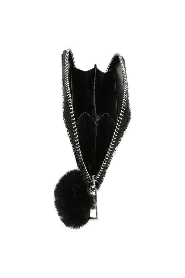 Billetera Pompon Negro i-D-2