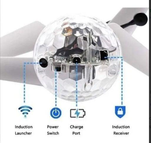 Drone Con Sensor Pelota Voladora Flying Ball-4