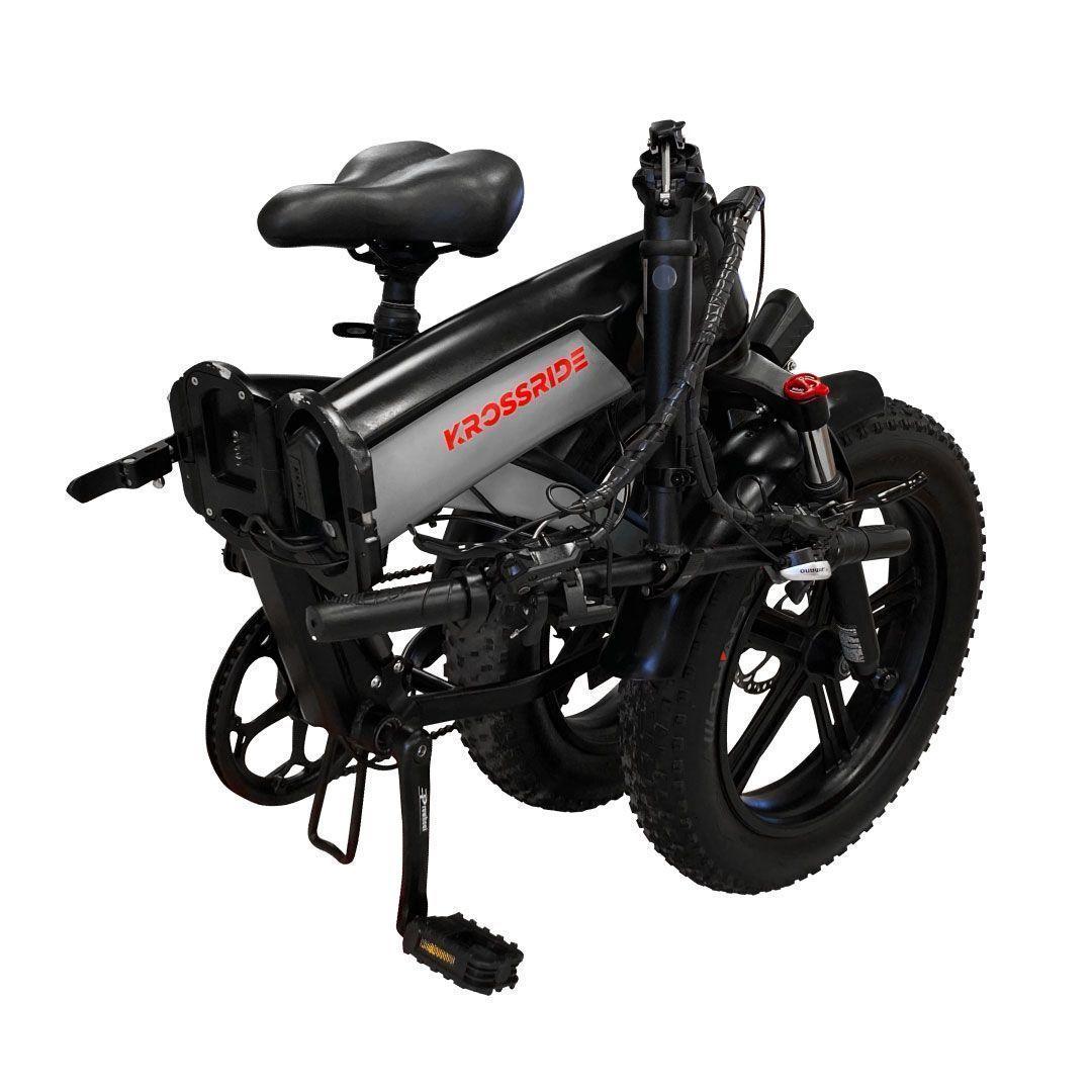Krossride E-BIKE Plegable Roja -4