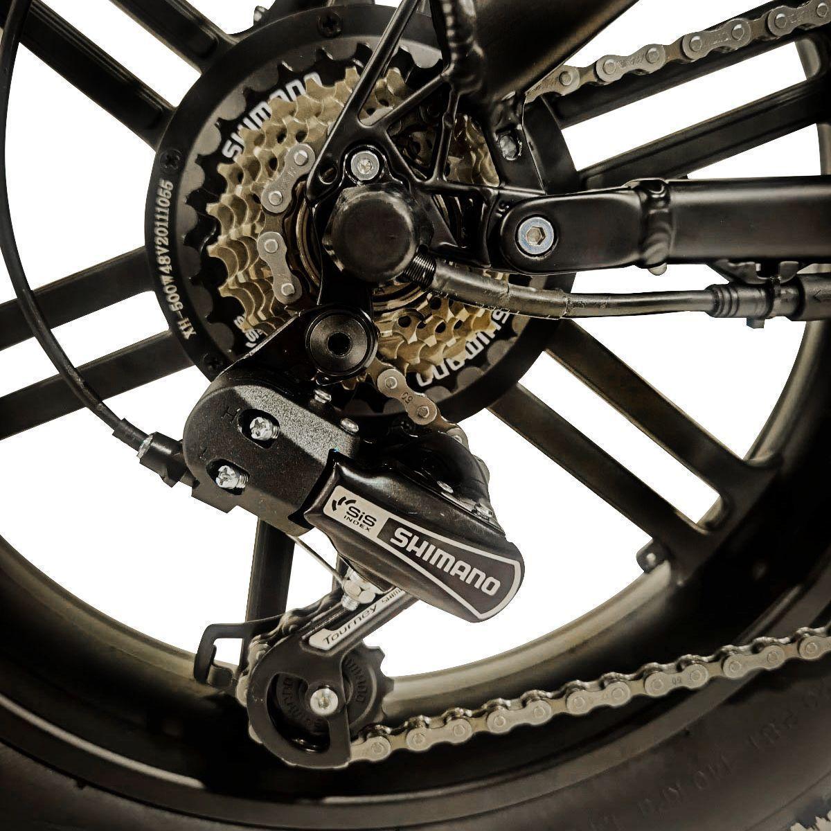 Krossride E-BIKE Plegable Roja -2