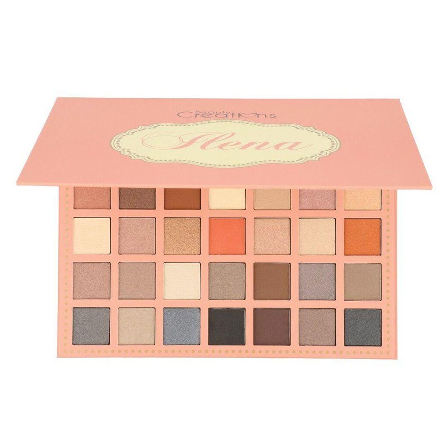 Pack Paleta De Sombra "Ilena" + Set 12 Brochas Holo Fun y Estuche de Beauty Creations-2