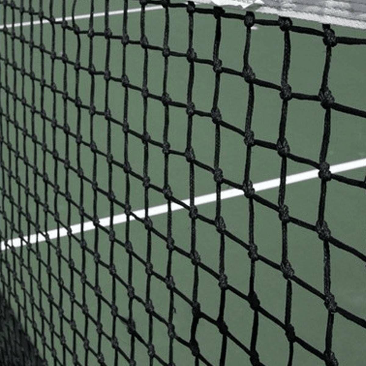 Malla red tenis oficial torneo, piola acero torcido 3 mm-3