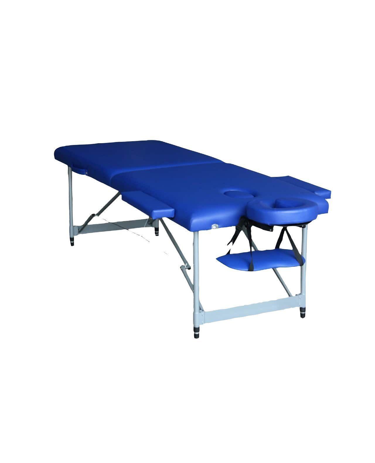 Camilla plegable bioline strong plus azul-0