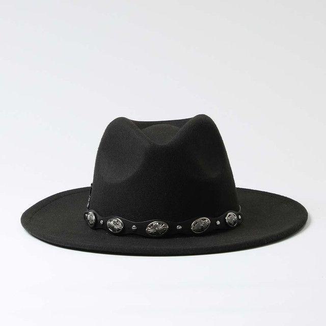 Sombrero Negro Kaia Humana-0