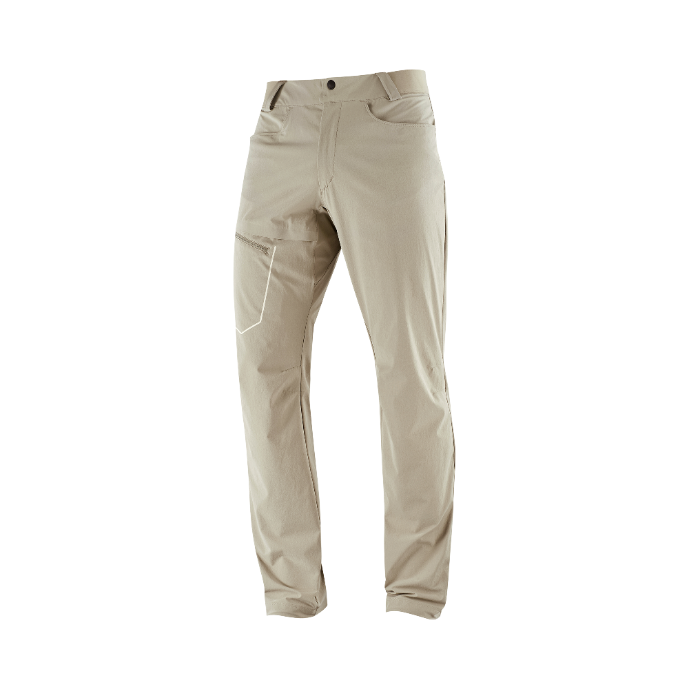 Pantalon wayfarer pants m Roasted Cashew-0