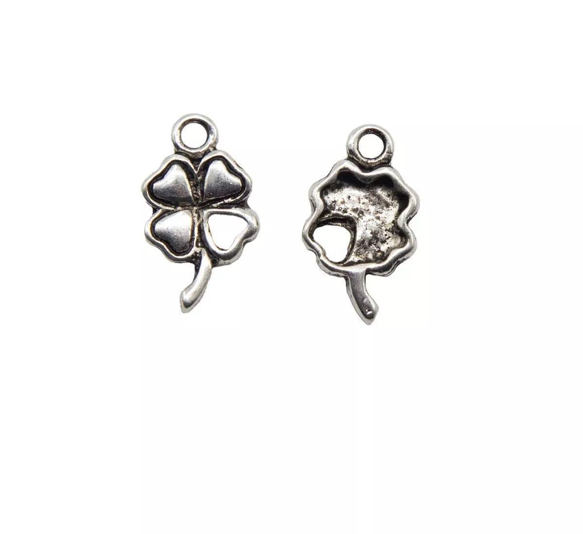 Dijes Chiche Bisutería Pack 50 Unds Modelo Trebol Ch84-1