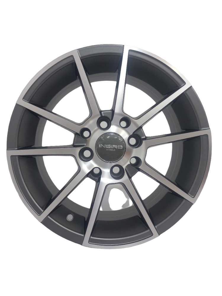 SET 4 LLANTAS -14X6 4X100/4X114 ET38 M ANUBIS -0