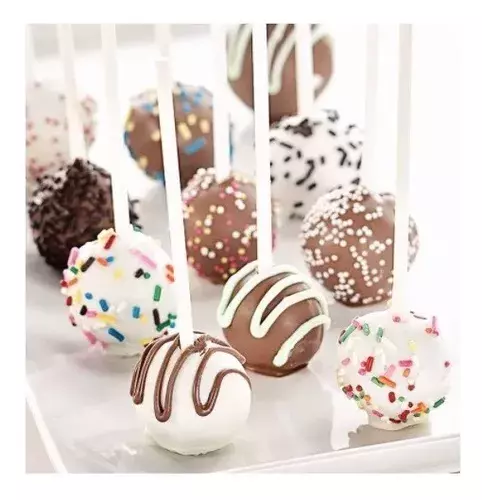 Molde De Silicona Cakepop Molde Silicona Cake Pop 20 Esferas-3