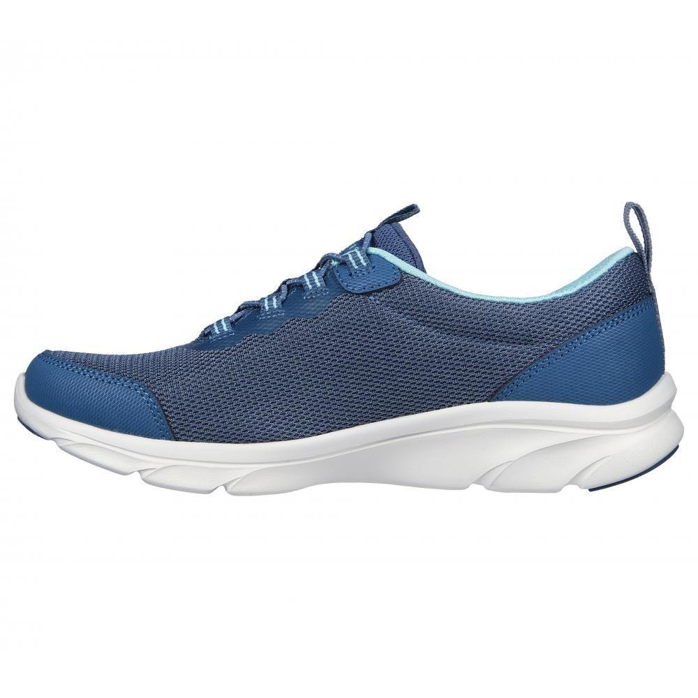 Zapatilla Mujer D'Lux Comfort Azul Skechers-3
