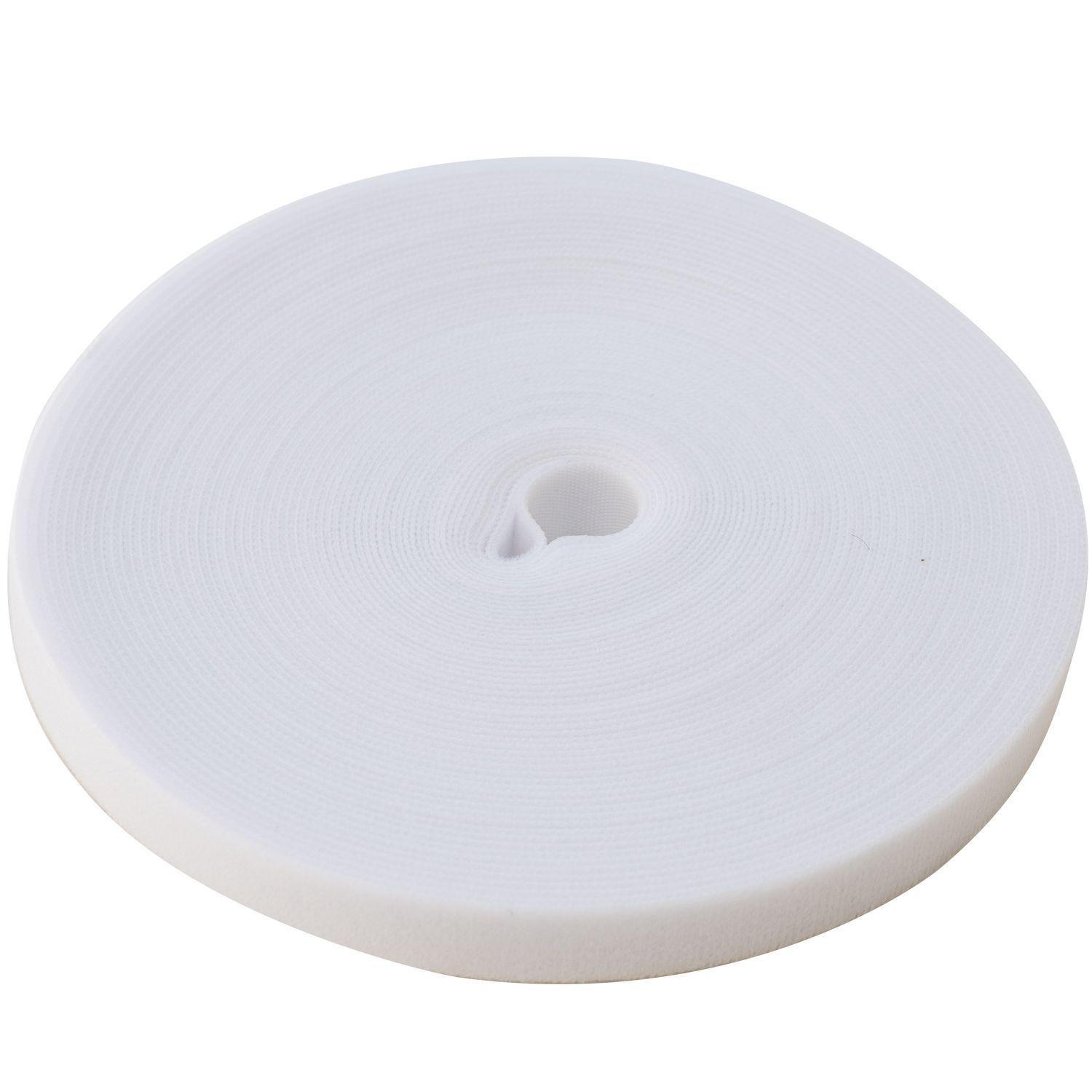 Velcro Doble Faz Ancho 2Cm 20Mts Blanco-0