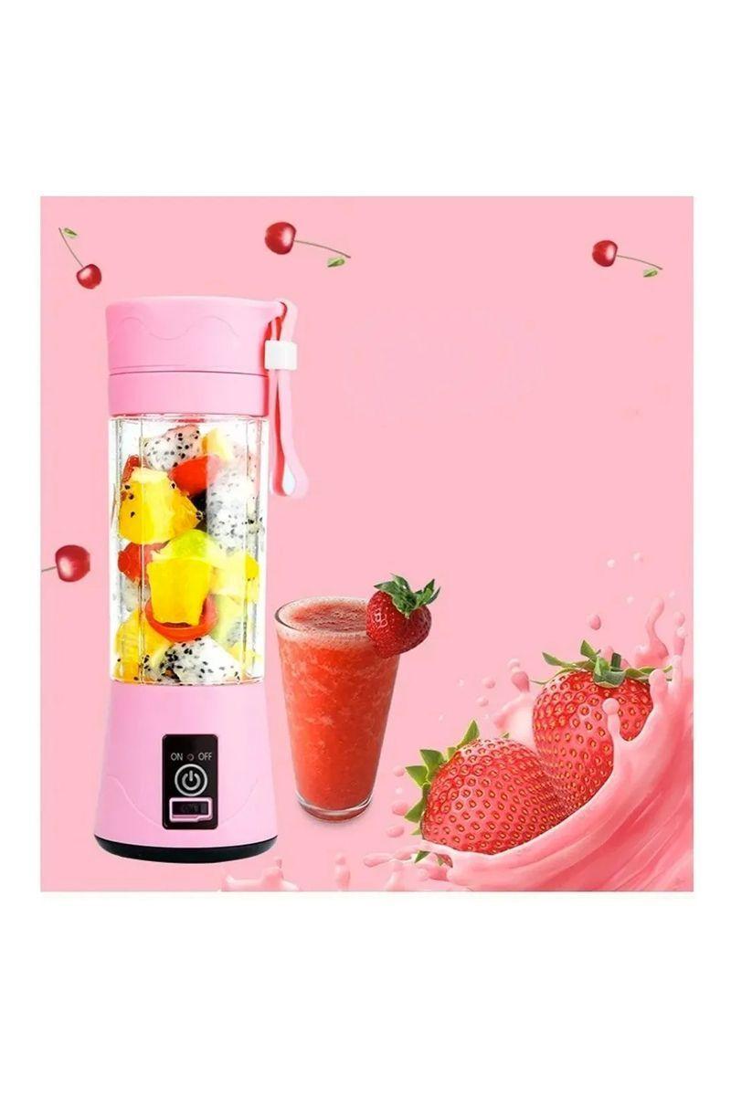 Juguera Batidora Licuadora Vaso Personal Portatil Recargable-3