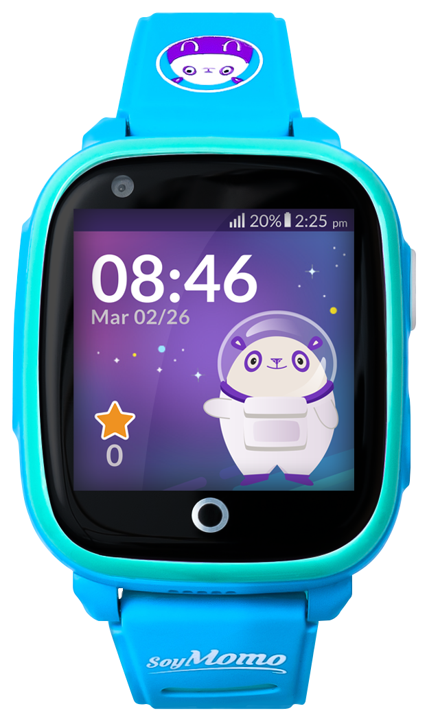 Reloj Smartwatch Soymomo Space 4G GPS Celular Azul-1