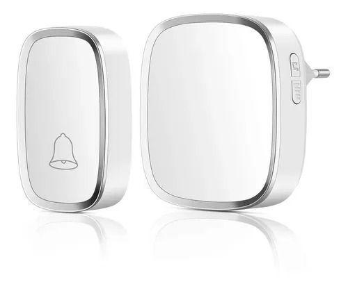 Timbre Inalámbrico Impermeable Con Luz Led 300 M Calidad-0