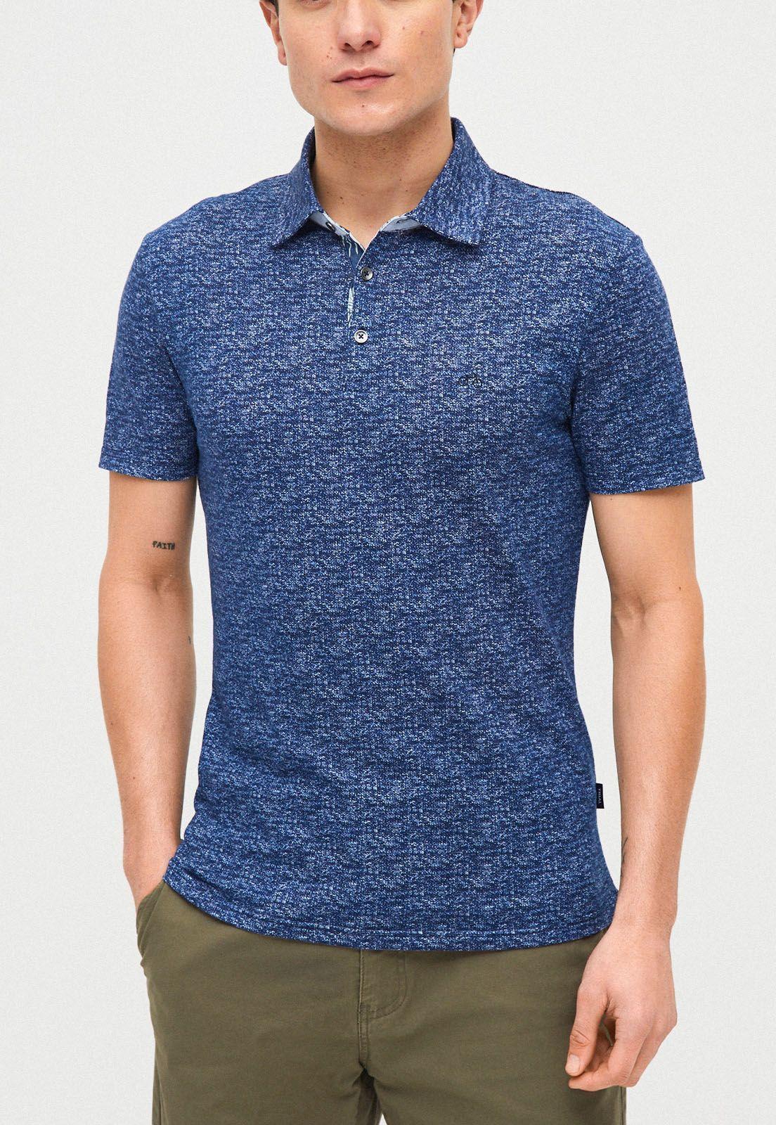 Polo Marvel Azul-0