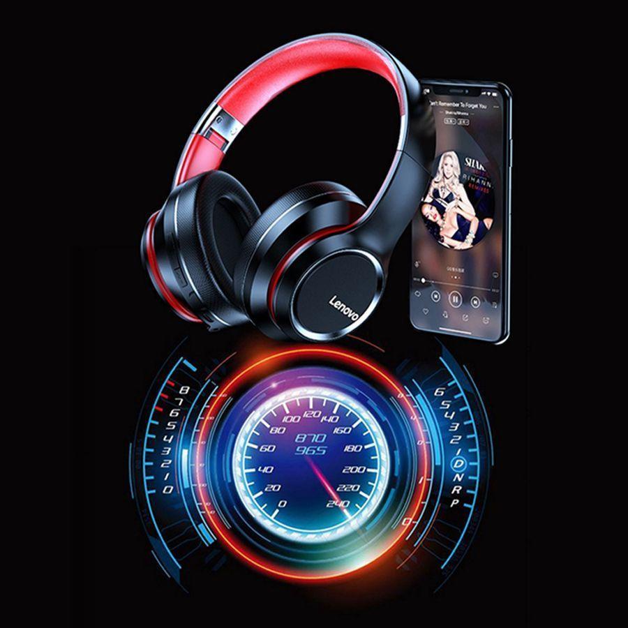 Audífonos Bluetooth Lenovo HD200BT Over-ear-2