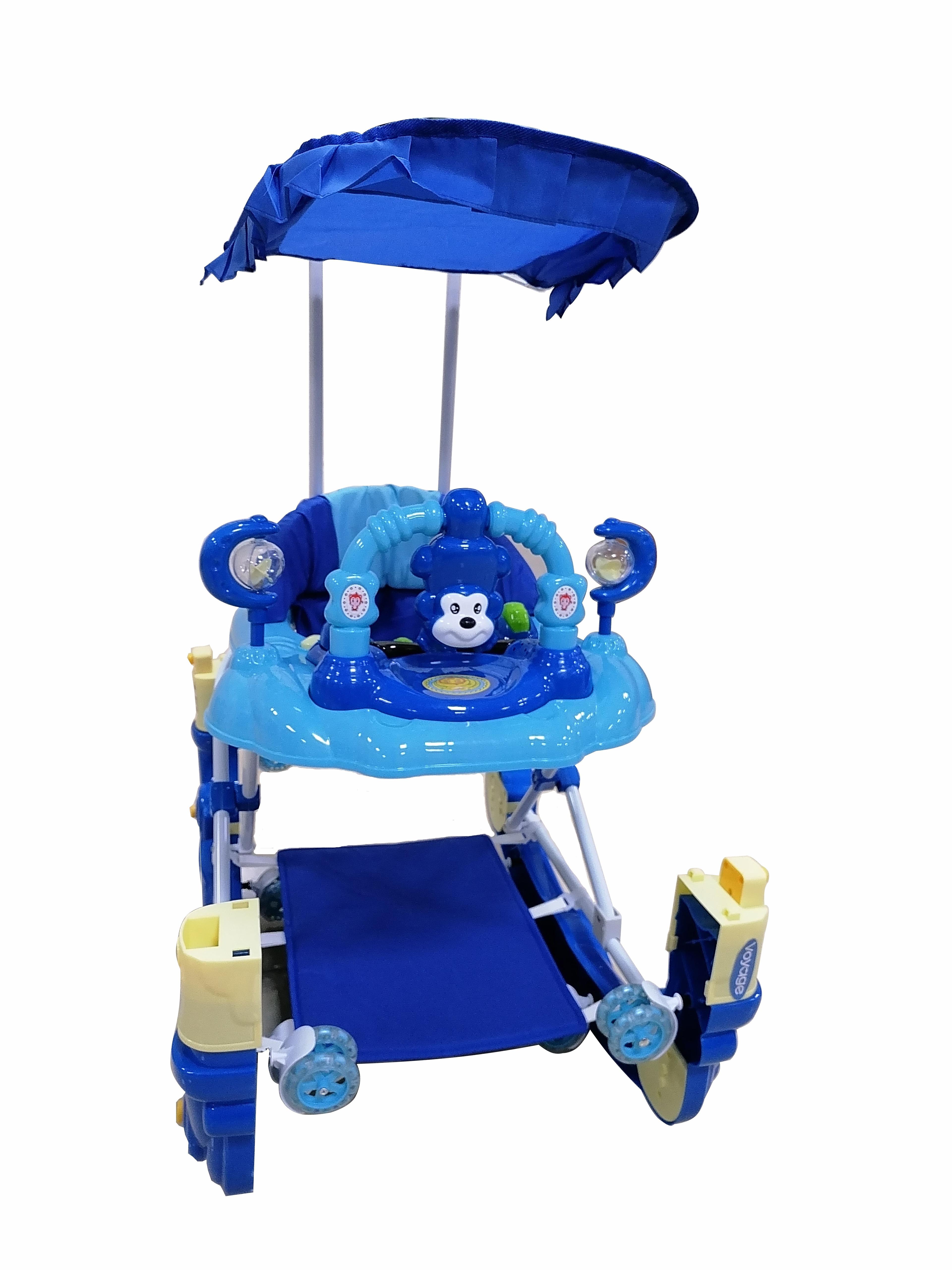 andador mecedor y centro de actividad  monkey blue-1