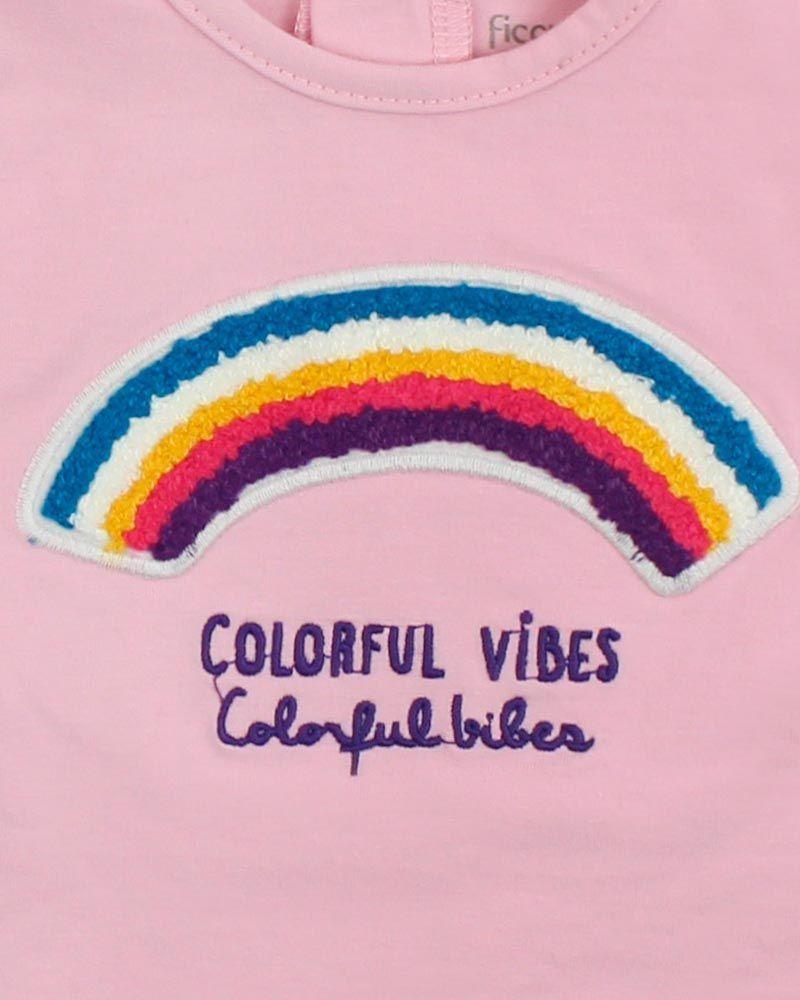 Polera Bebé Niña Vuelos Retrovibes Ficcus-2