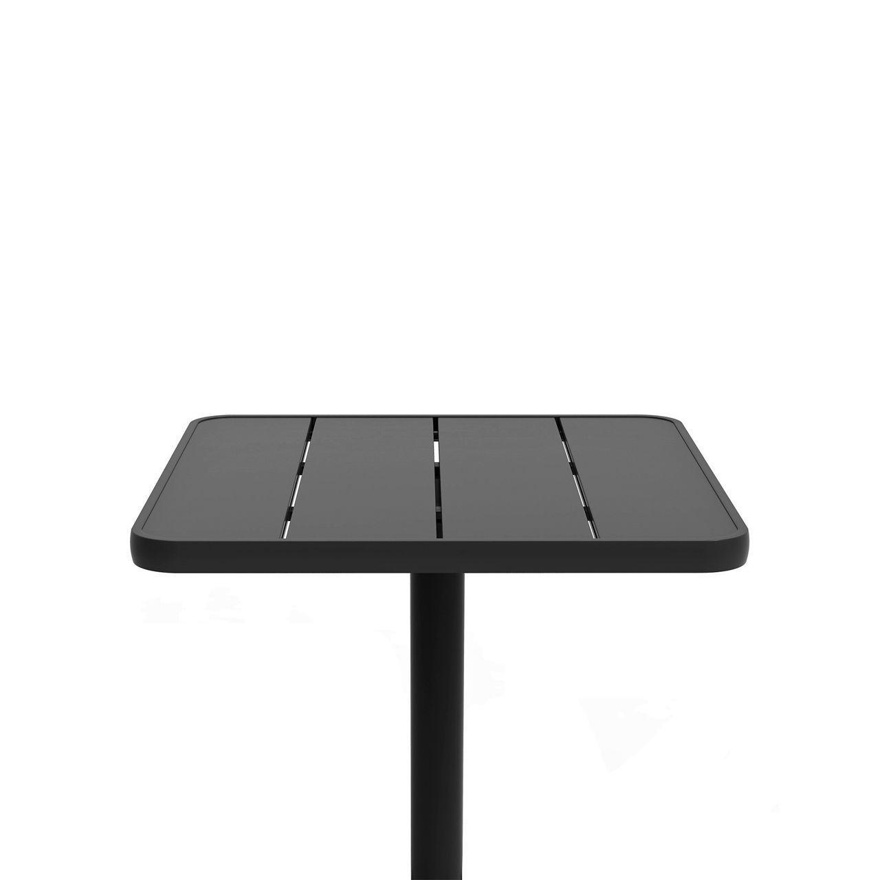 Mesa Exterior Casablanca Gris Carbón 75cm-1