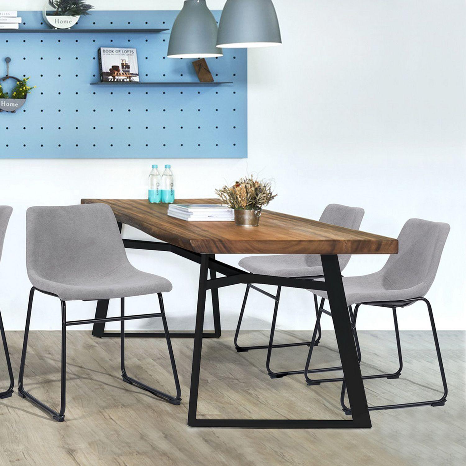 Pack 2 Sillas de Comedor Burgos Gris-5