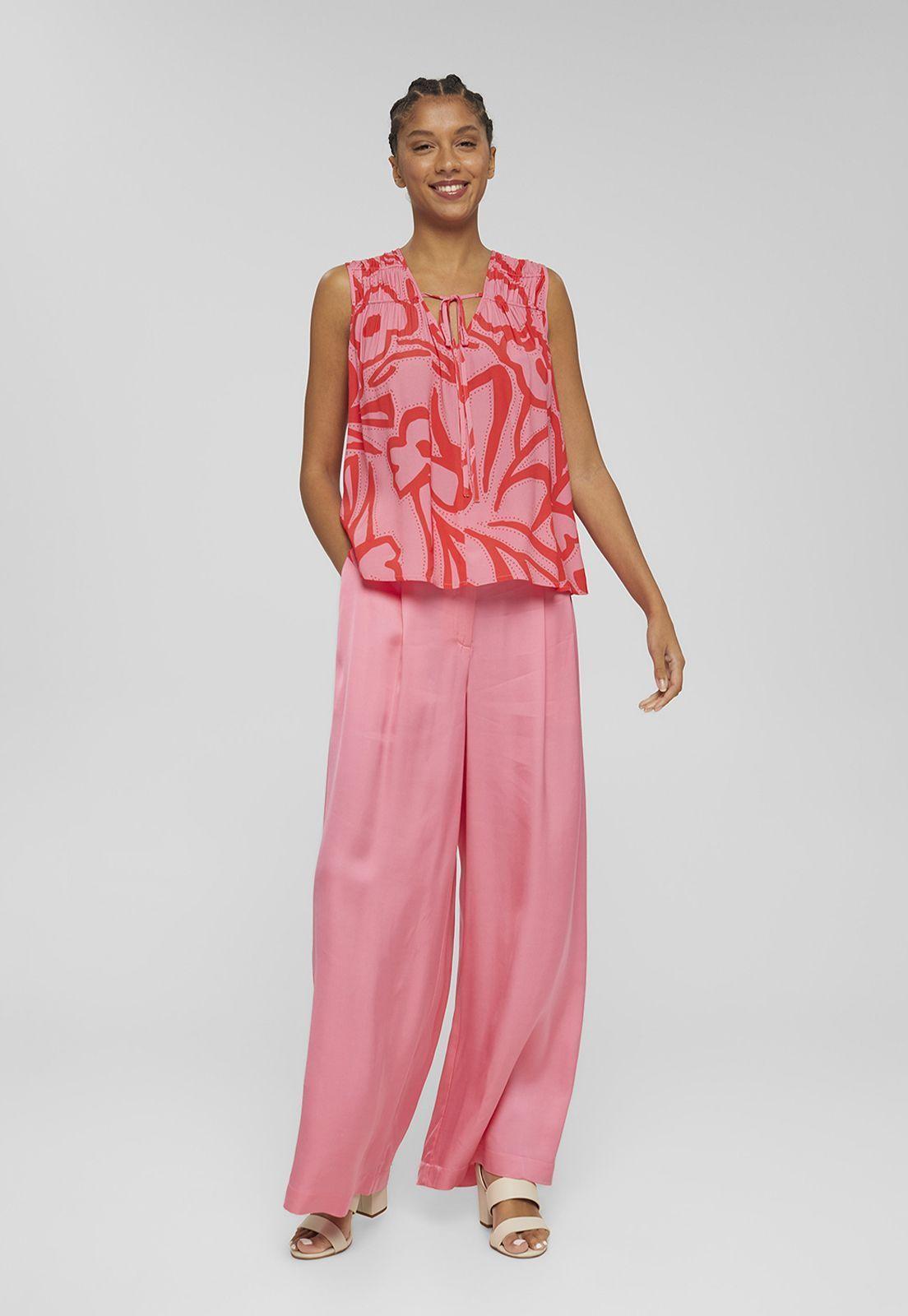 Blusa Con Estampado Esprit-0