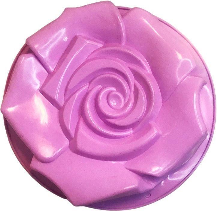 Molde De Silicona Para Cupcakes Forma De Flores-0