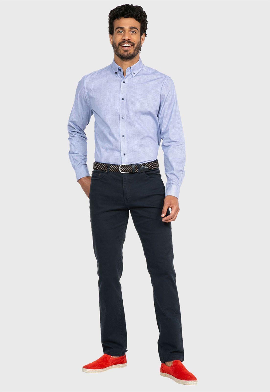 Camisa Casual Print-4