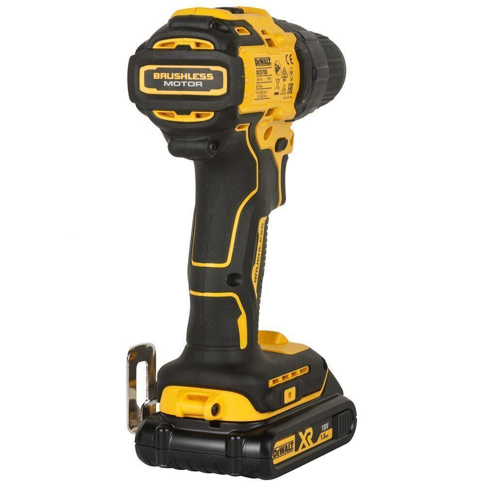 Taladro Atornillador Atomic 20V + 2 Baterias  Dcd708D2-B2  Dewalt-3