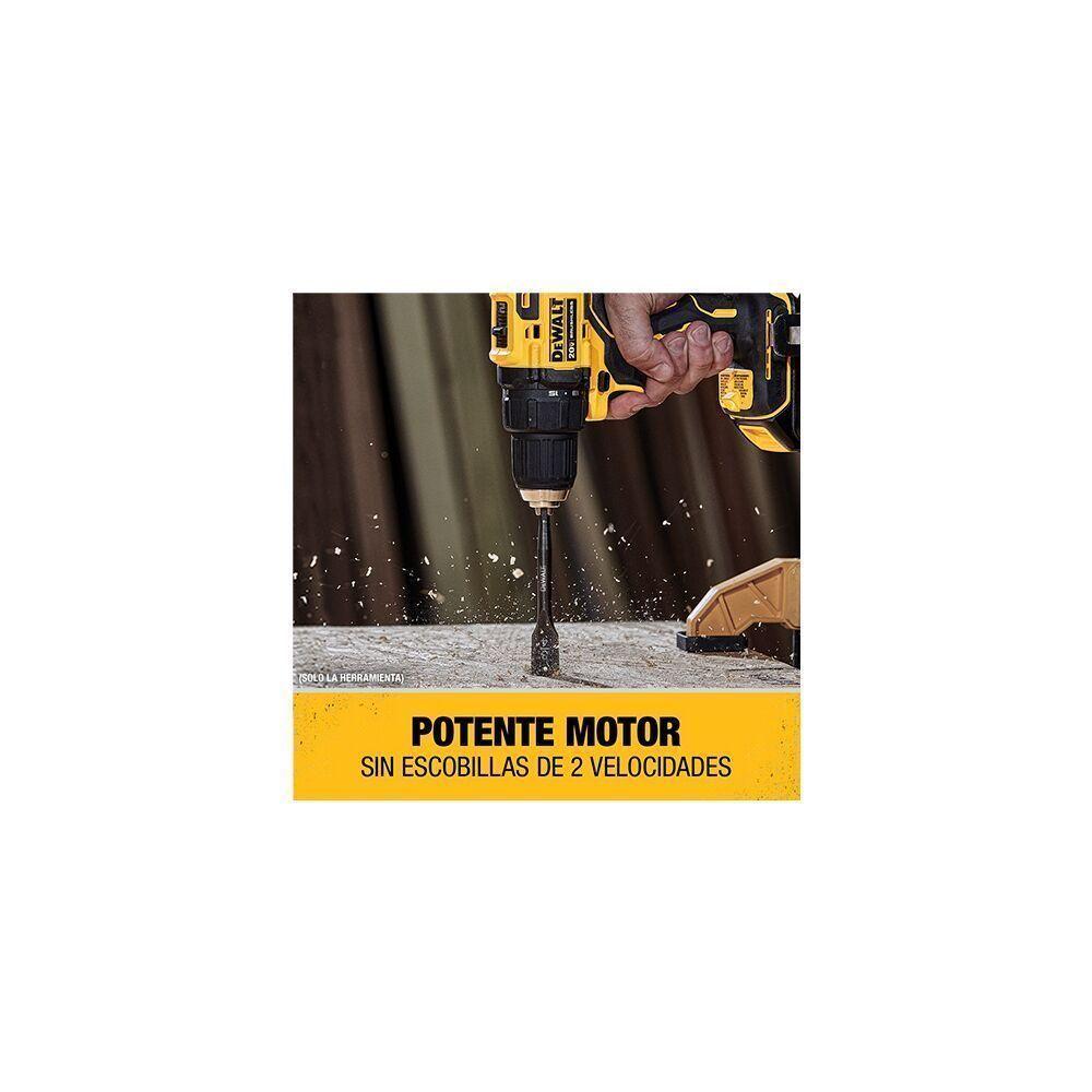 Taladro Atornillador Atomic 20V + 2 Baterias  Dcd708D2-B2  Dewalt-1
