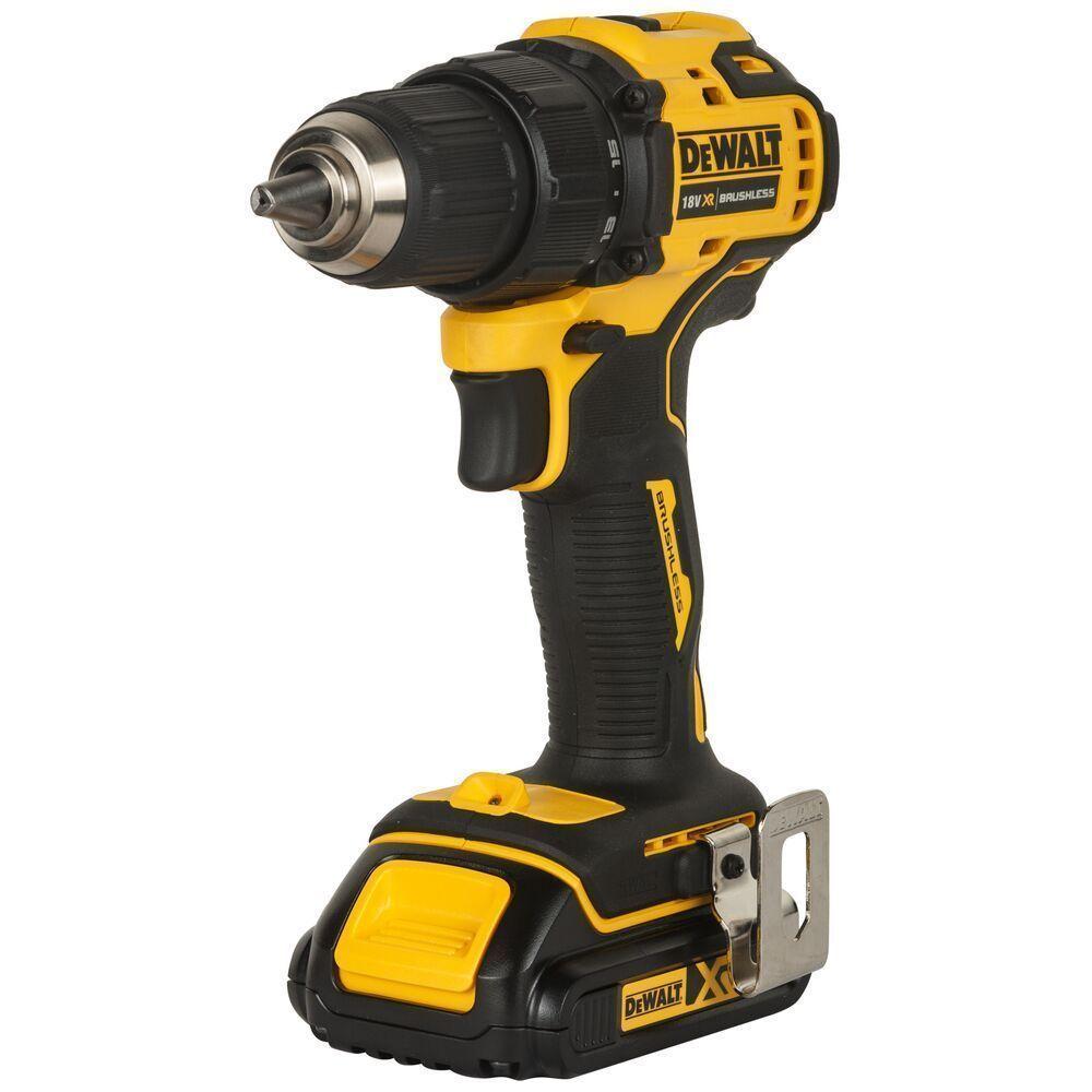 Taladro Atornillador Atomic 20V + 2 Baterias  Dcd708D2-B2  Dewalt-2