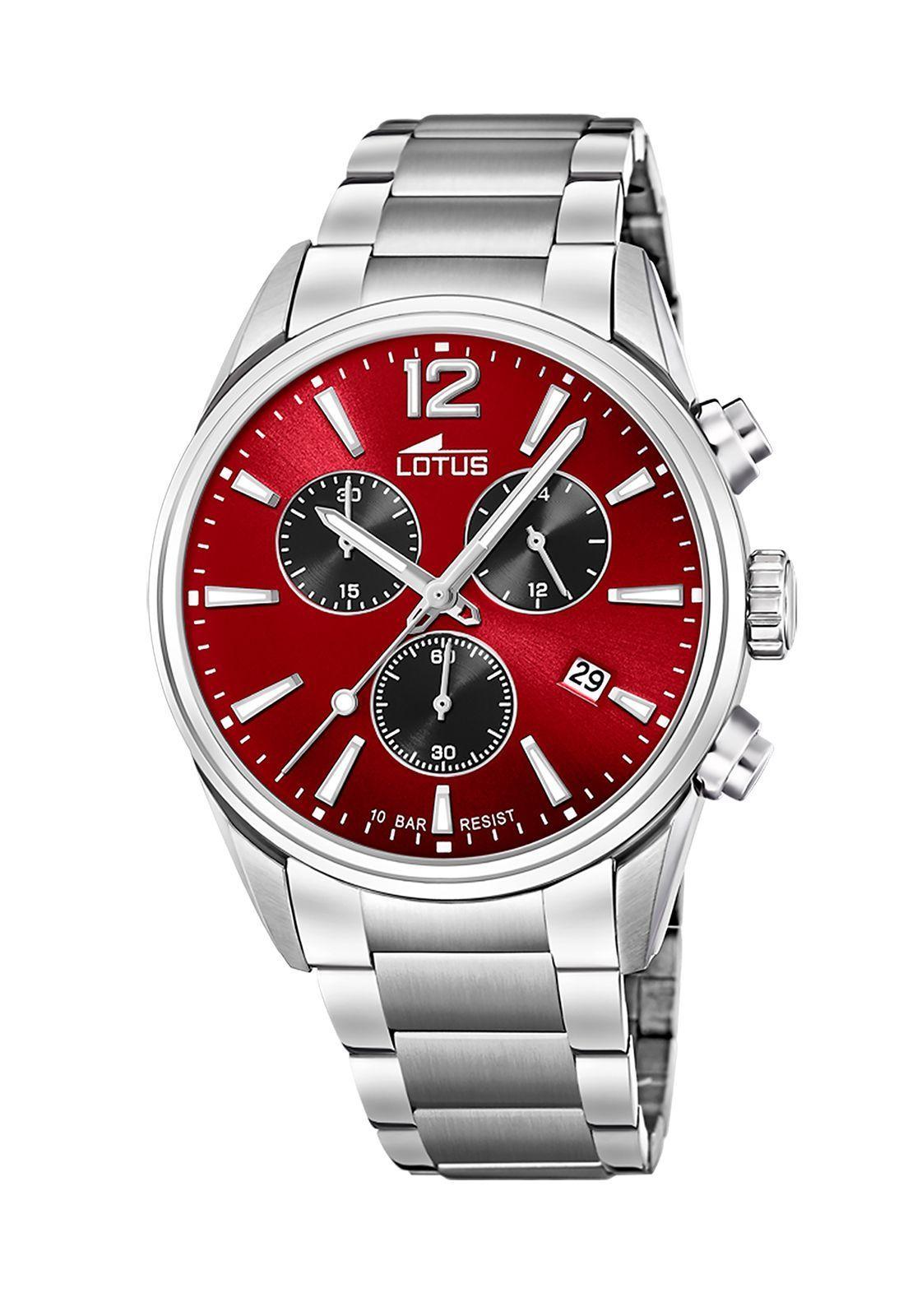 Reloj 18690/5 Plateado  Lotus  Hombre Chrono-0