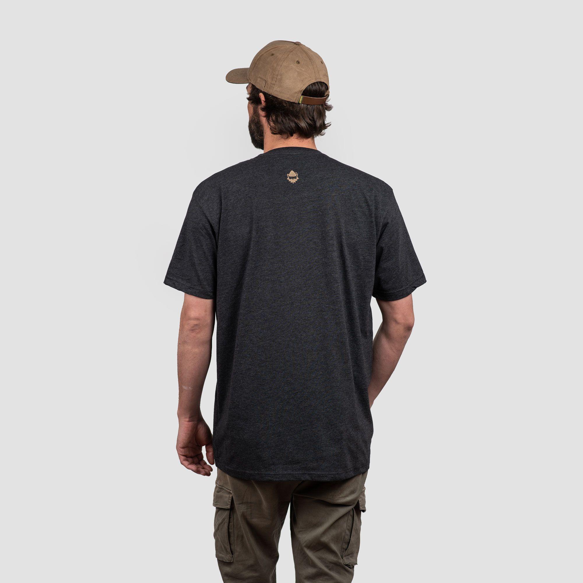 Polera Eco P-5 HeatherBlack Hombre Gnomo-1