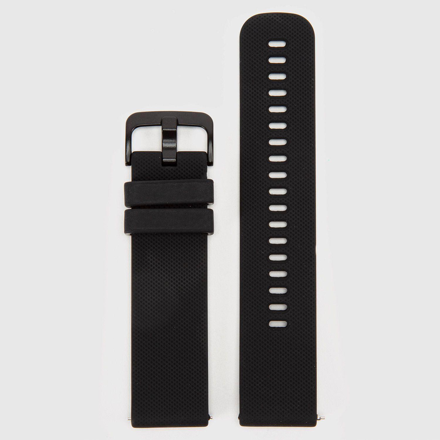 Correa Smartwatch Silicon Black 22 mm STRANDHILL-0