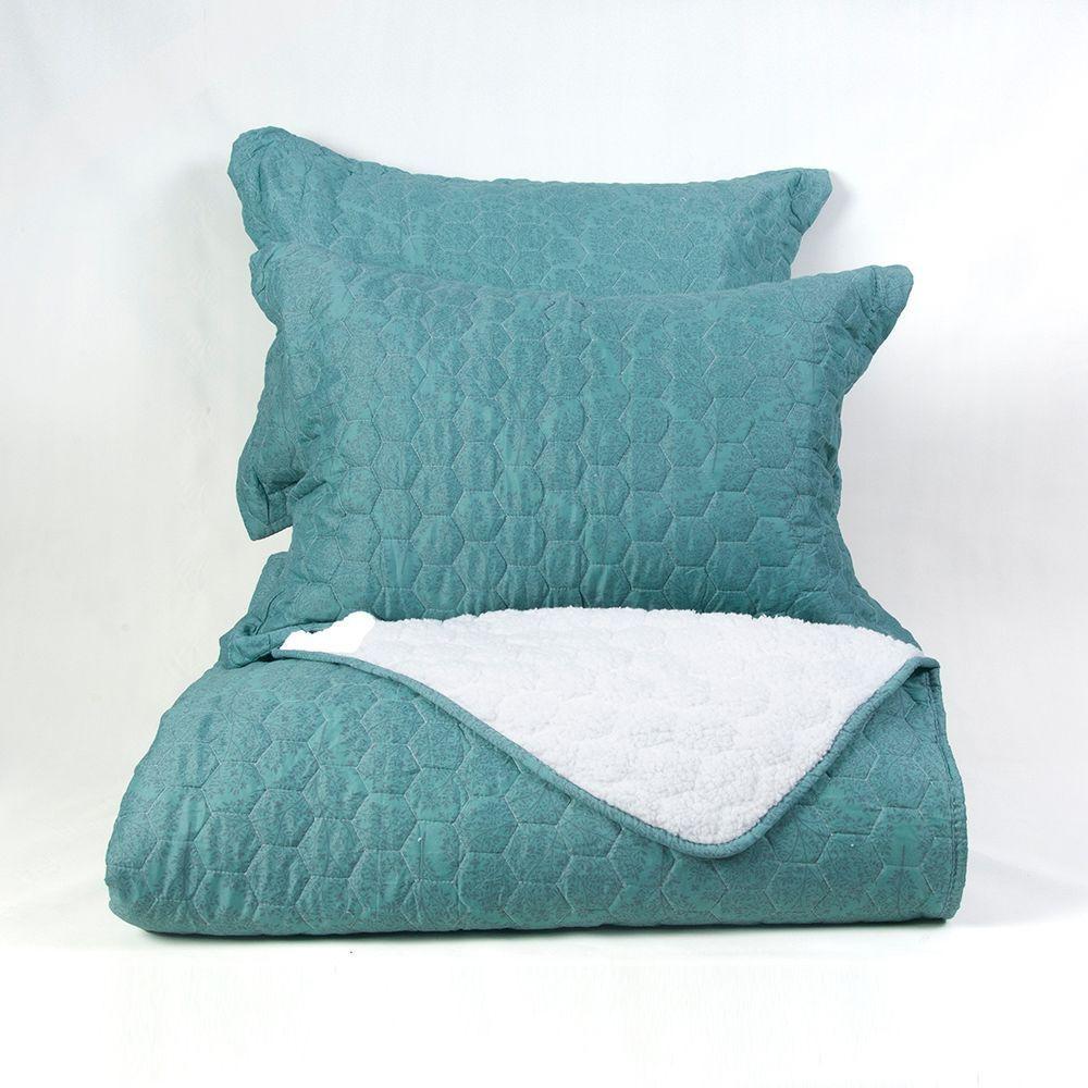 Quilt Sherpa Est. King Evergl-4