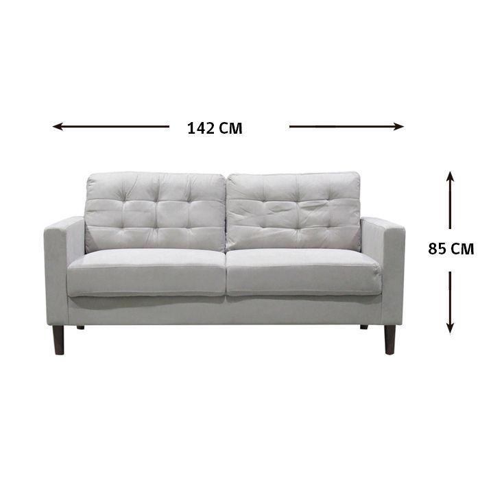 SOFA PALOMINO 2C BEIGE ( 142 x 80 x 85 cm)-2