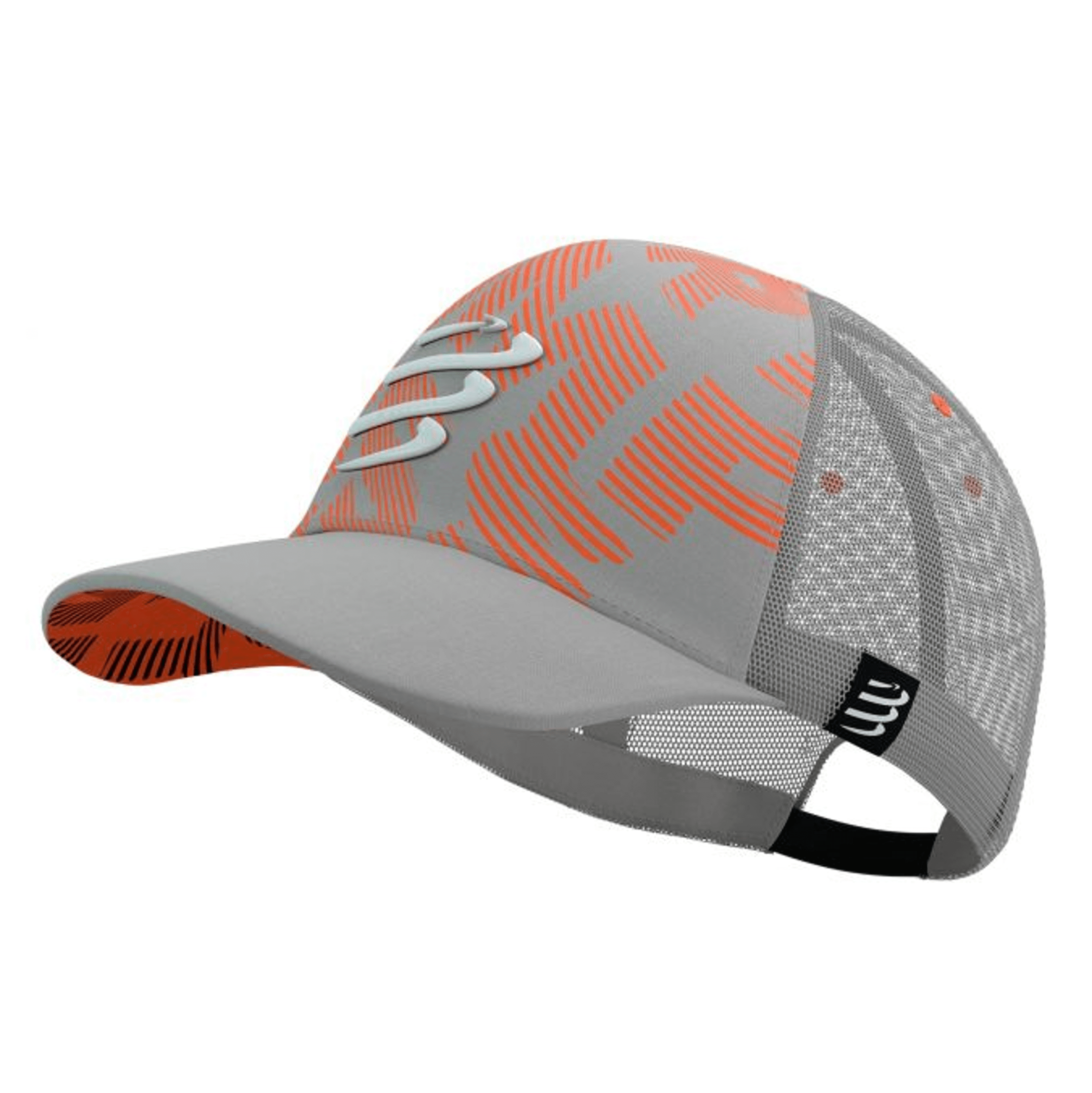 Trucker Cap-Jockey Deportivo Compressport Gris-0