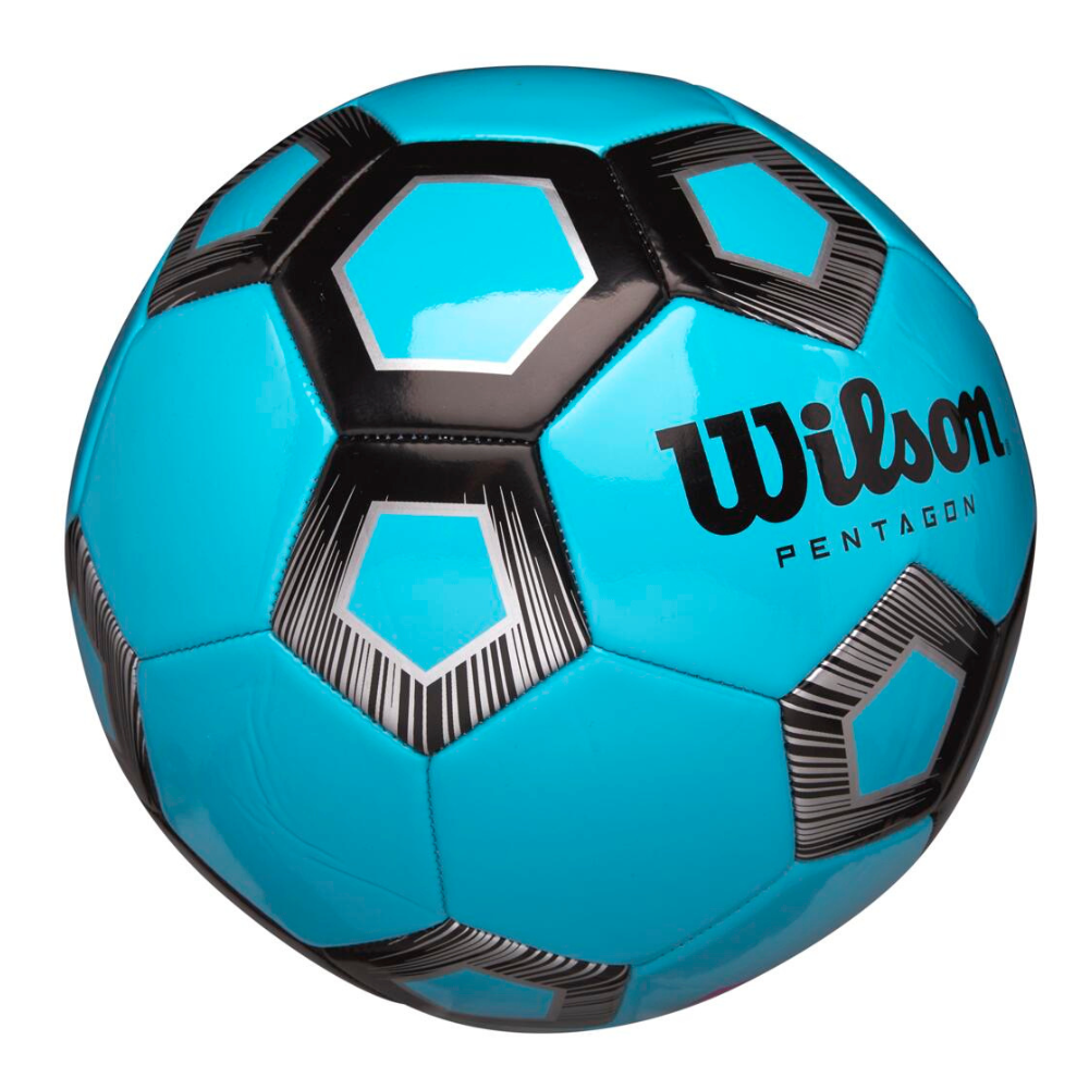 Balón Futbol Pentagon Tamaño 5 Azul-2
