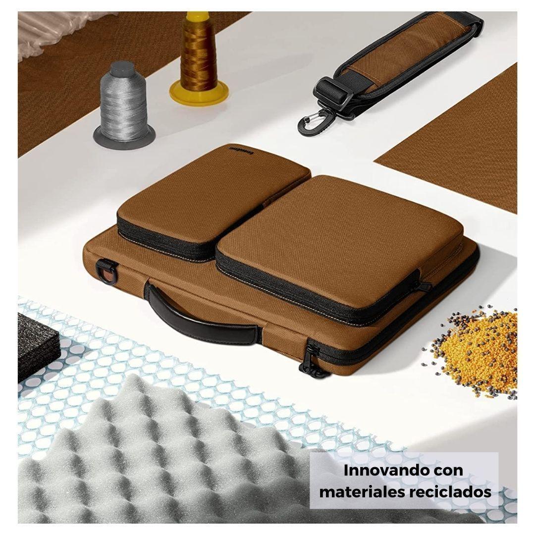 Tomtoc Bolso De Hombro A42 Para Notebook/macbook 16" - Marrón-3