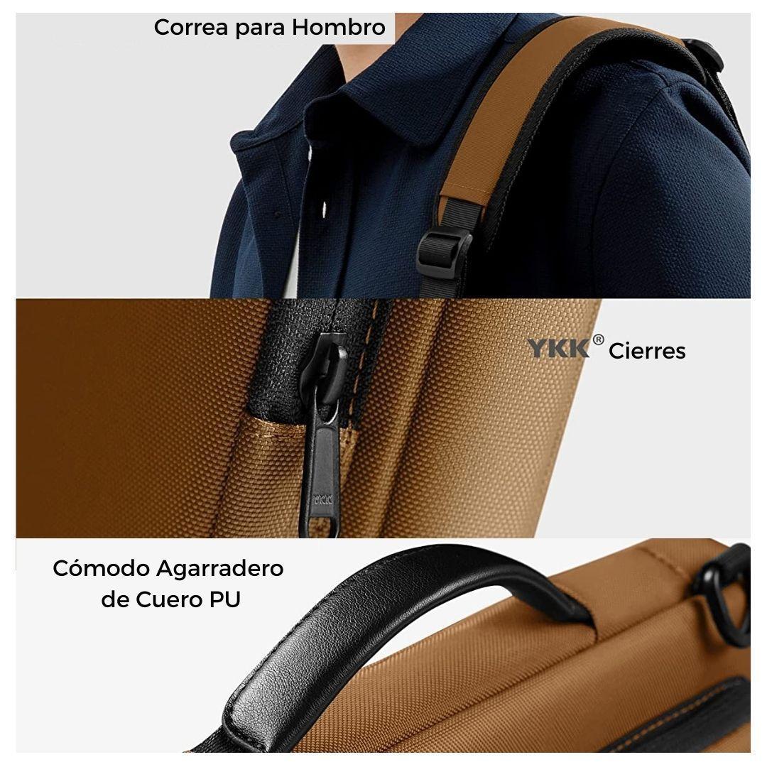 Tomtoc Bolso De Hombro A42 Para Notebook/macbook 16" - Marrón-5