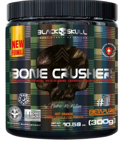 Bone crusher black skull 60 servicios orange-0