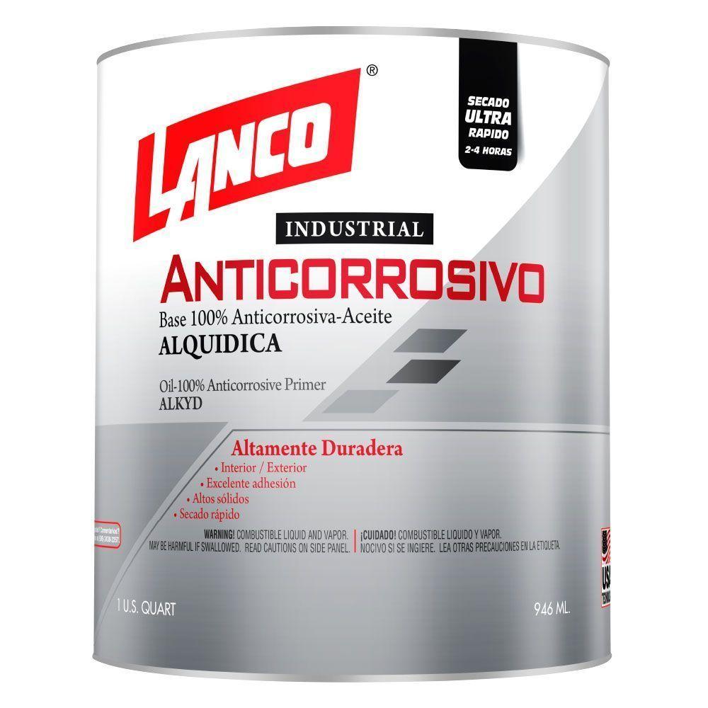 ANTICORROSIVO INDUSTRIAL VERDE 1/4GL-0