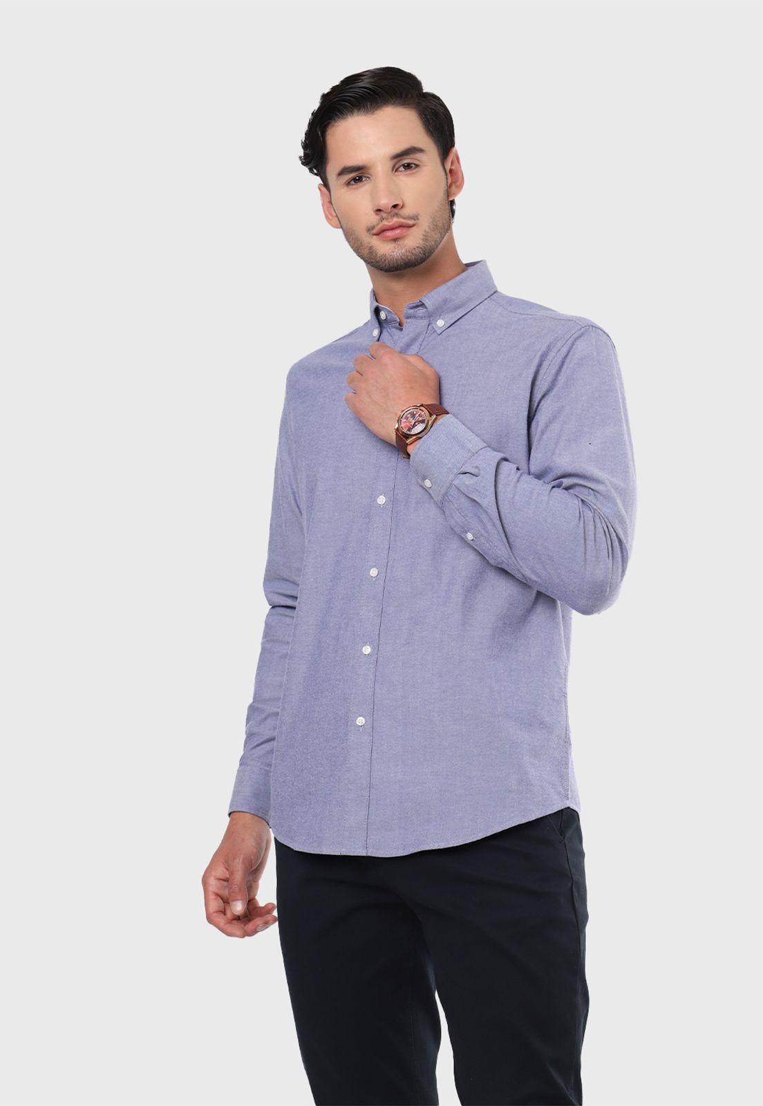 Camisa Oxford Spandex Arrow-0