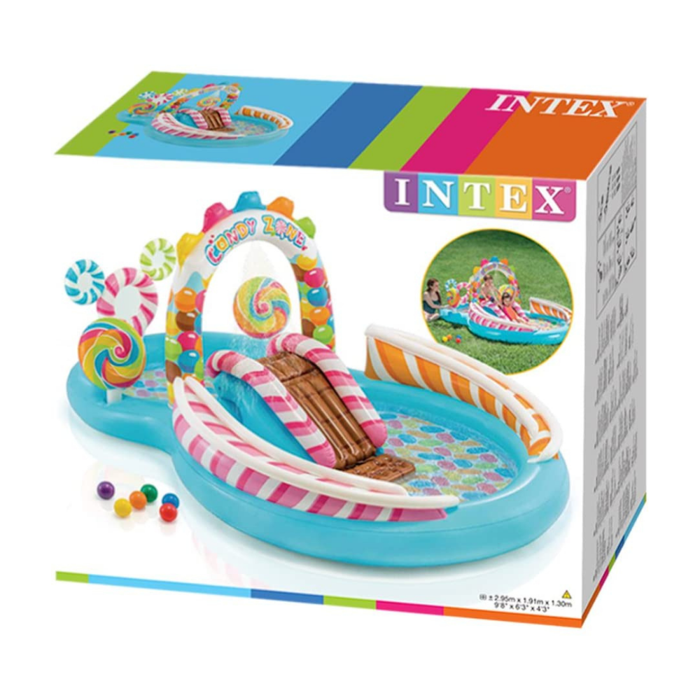 Centro de Actividad Inflable Dulces Candy Zone-2